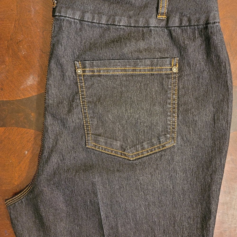 CLEARANCE-  Bisou Bisou- Black Denim Jeans